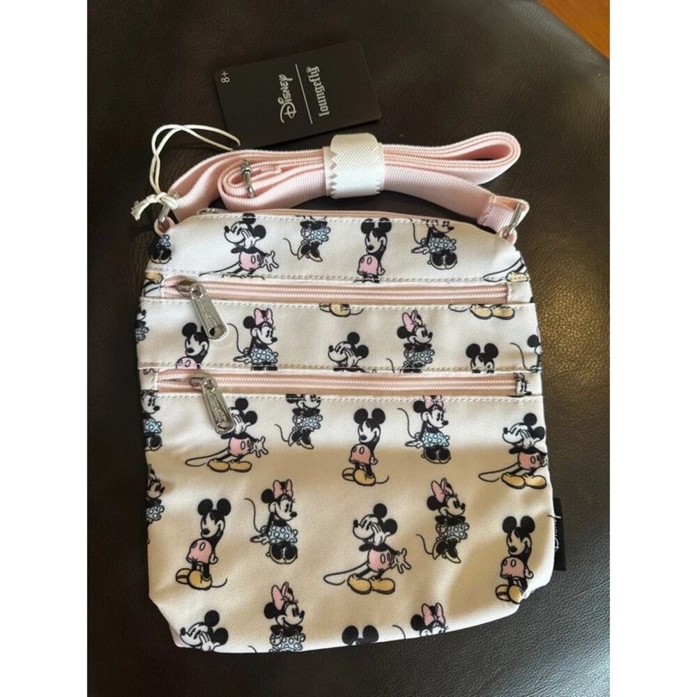 Loungefly Mickey Minnie Mouse Crossbody NWT